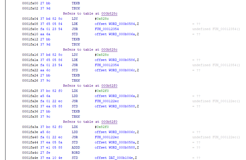 maf code snapshot3